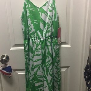 palm leaf romper